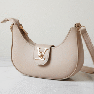 Classic Beige Shoulder Bag